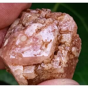 Pink garnet crystal, raw garnet crystal, large garnet, crystal cluster, crystals